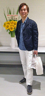 終演後の羽毛田さん